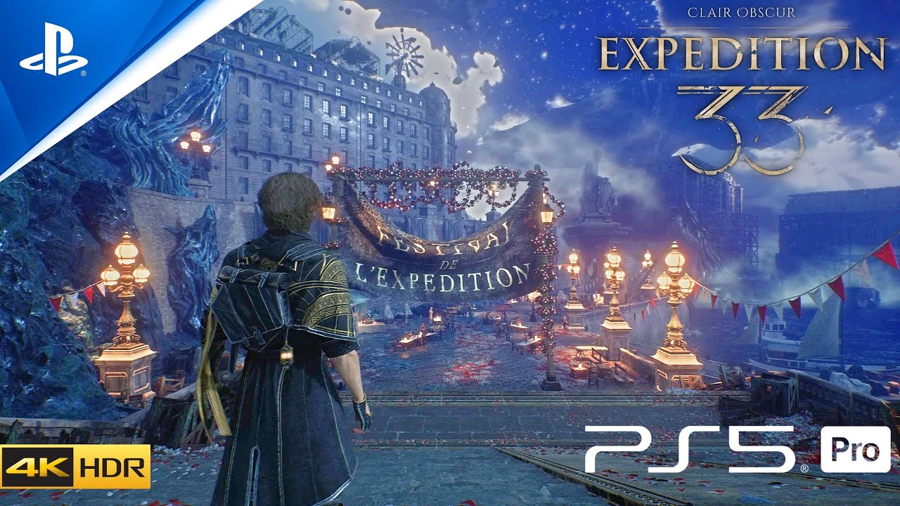 Clair Obscur Expedition 33 PS5 PRO 4K HDR Cinematic Gameplay