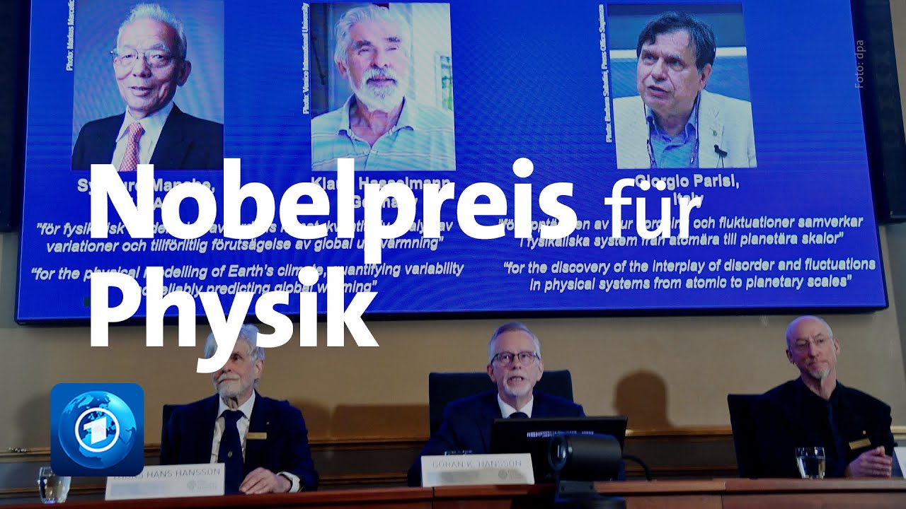 Physik-Nobelpreis für Deutschen Klimaforscher
