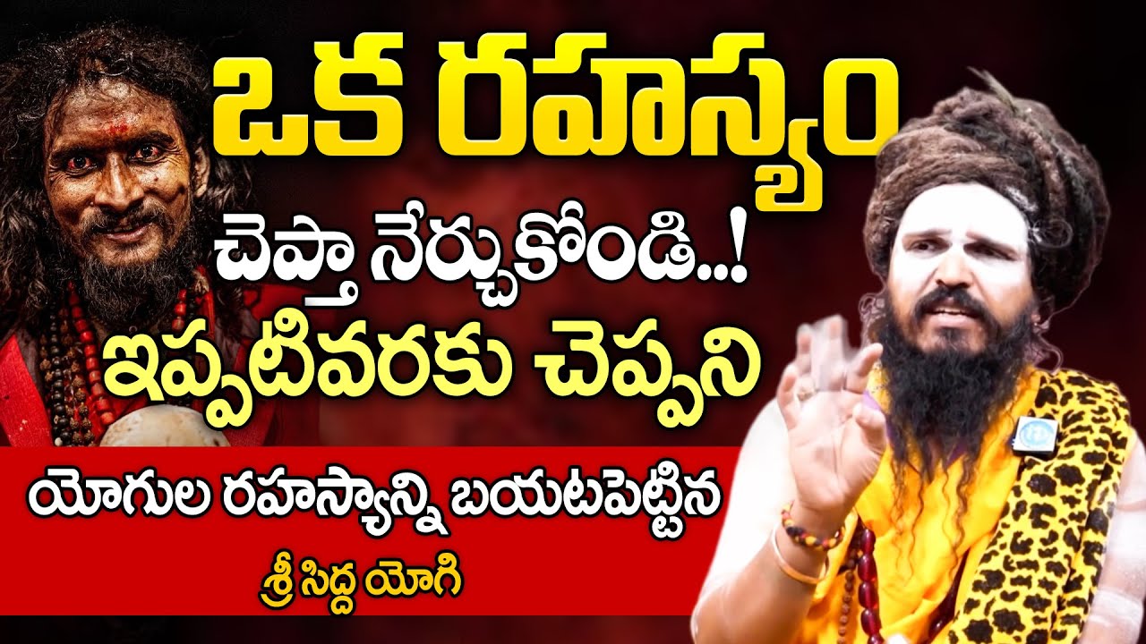 Sri Swami Siddha Yogi About Aghori Secrets | Siddha Yogi Full Interview | iD Bhakthi Margam