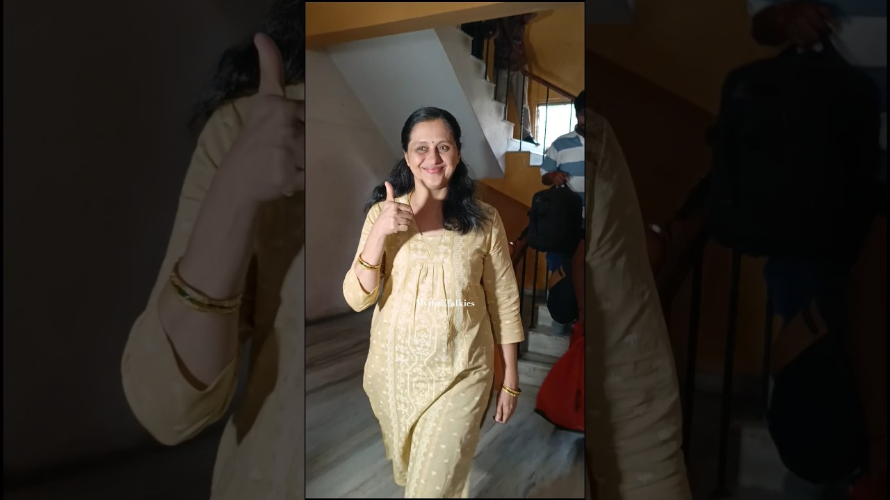 Actress Devayani At 3BHK (Telugu) - Thank You Prees Meet #devayani #mythritalkies
