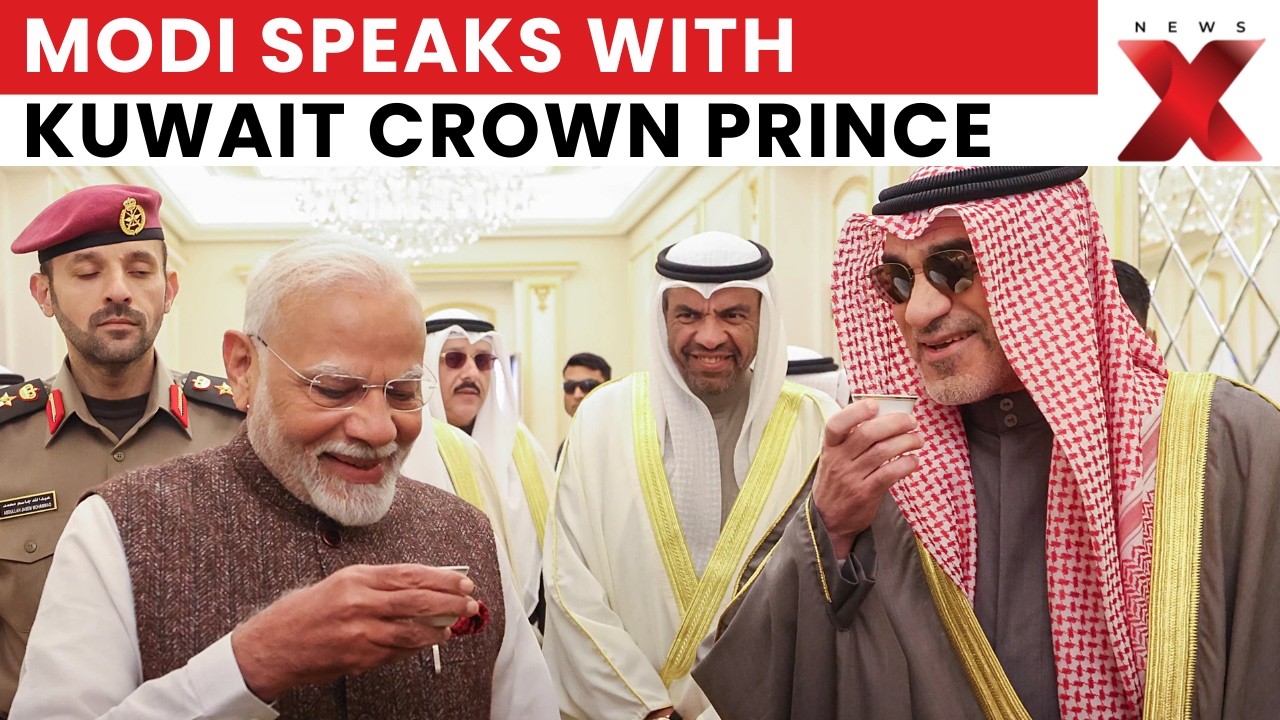 PM Narendra Modi Speaks With Kuwait Crown Prince On West Asia Tensions, Security | Latest News