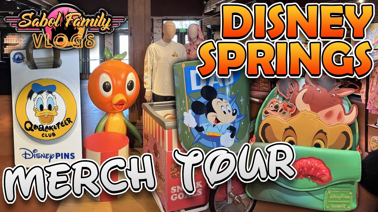 DISNEY SPRINGS NEW MERCHANDISE TOUR April 2024 | Walt Disney World Shopping ~ SO Many Stores & Merch
