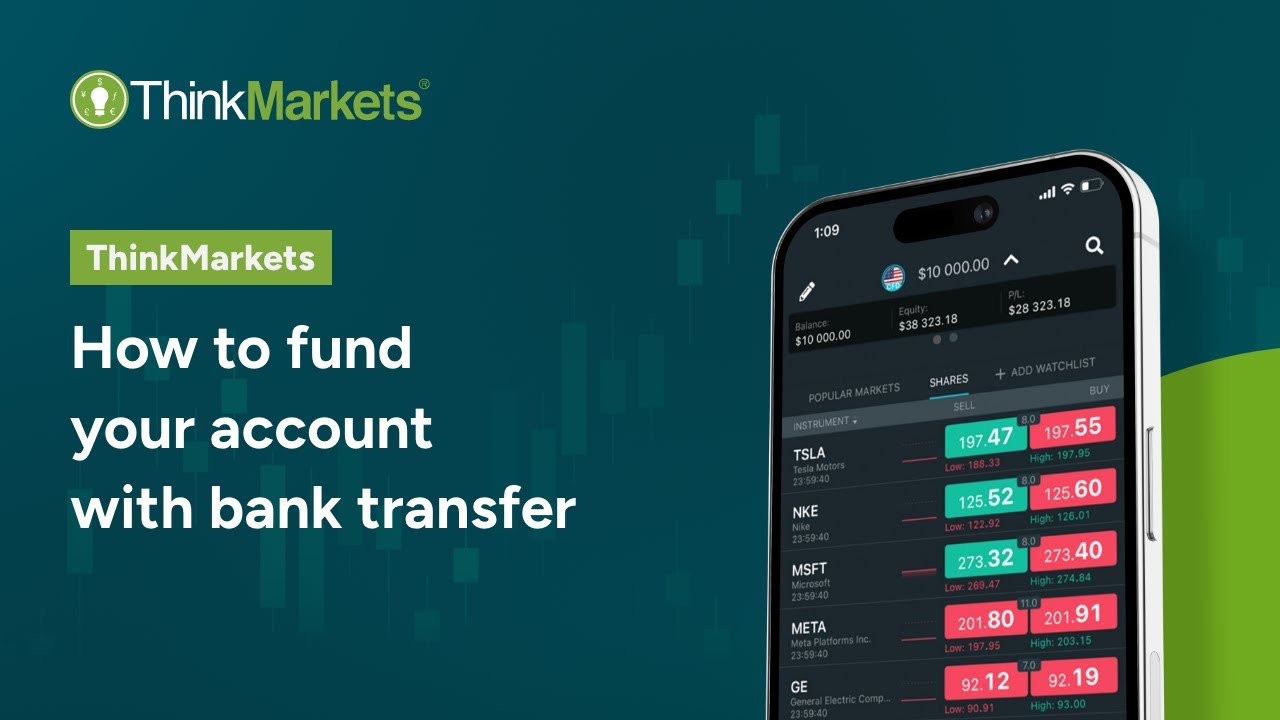 How to Fund Your ThinkMarkets Account with Bank Transfer