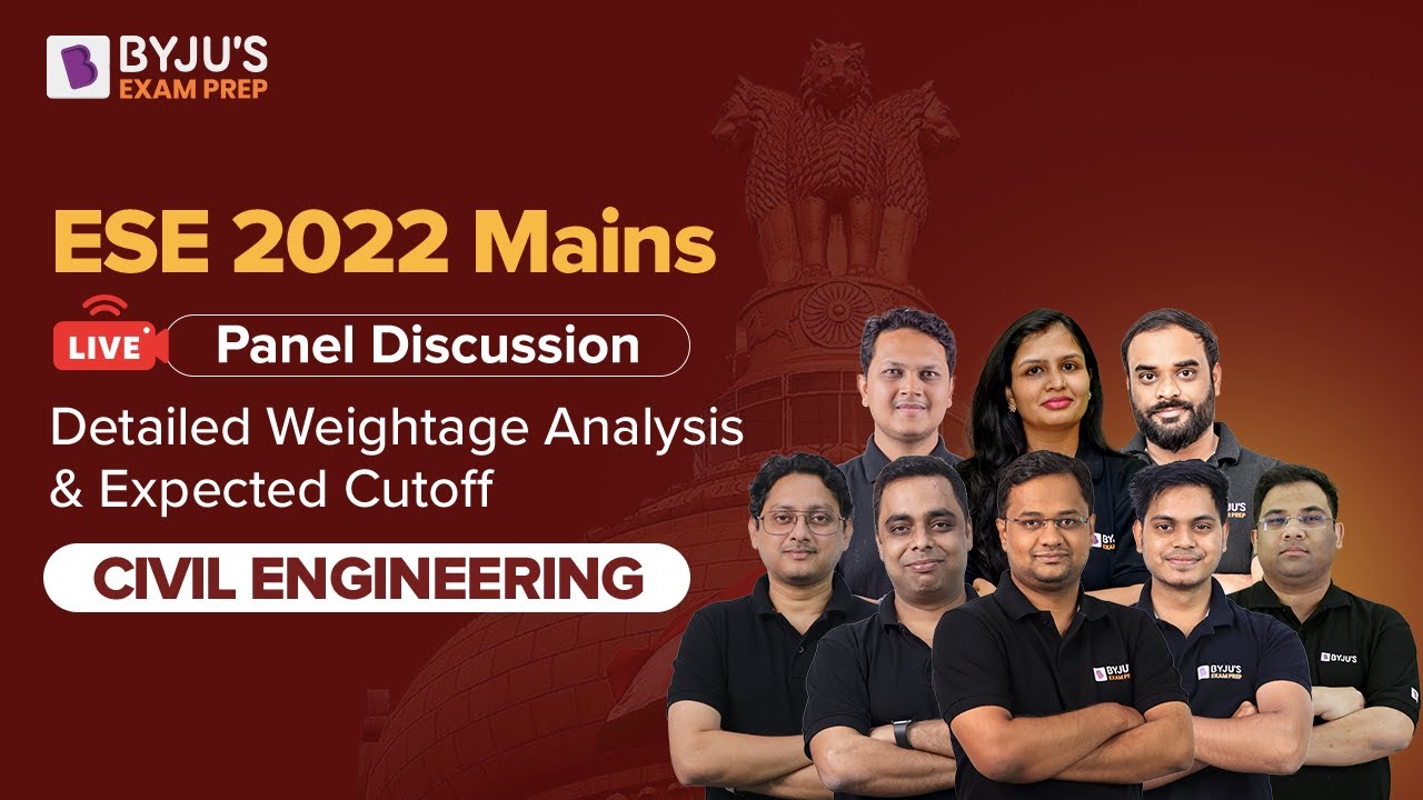 UPSC ESE (IES) 2022 Mains | Civil Engineering (CE) | Paper Discussion, Analysis & Expected Cutoff