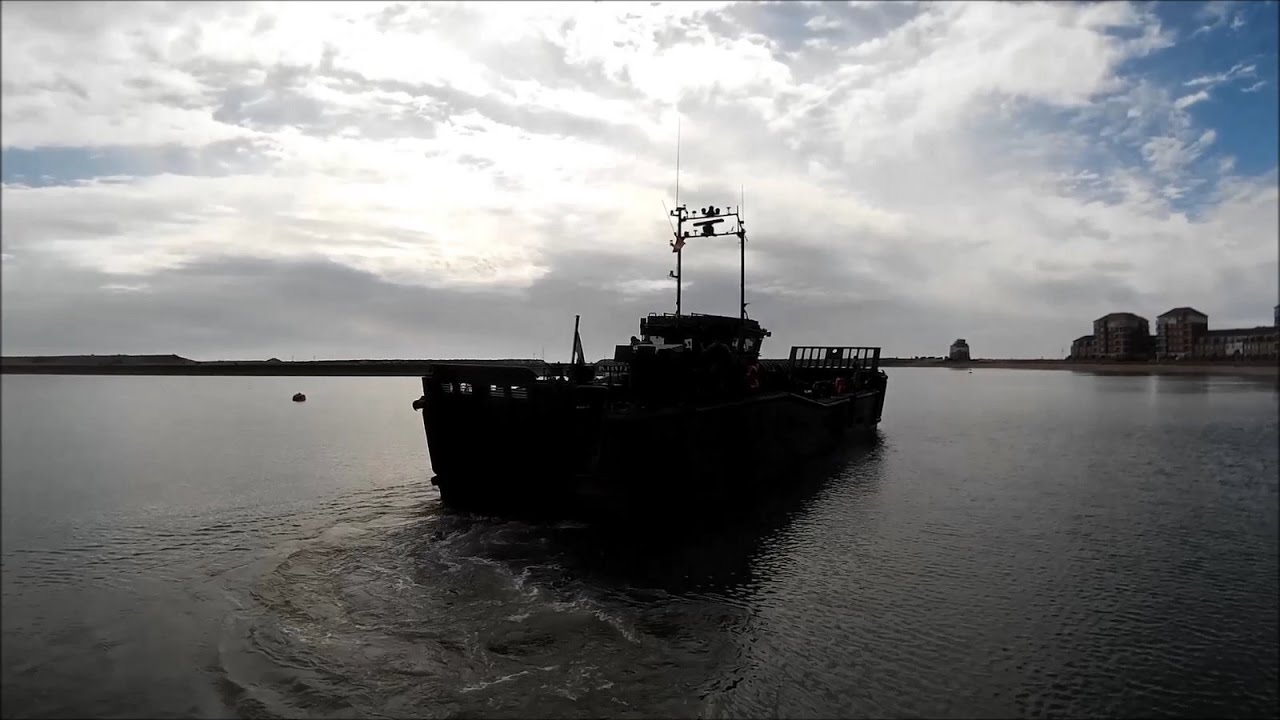 D-Day Landing Craft in Sovereign Harbour, Eastbourne Marina