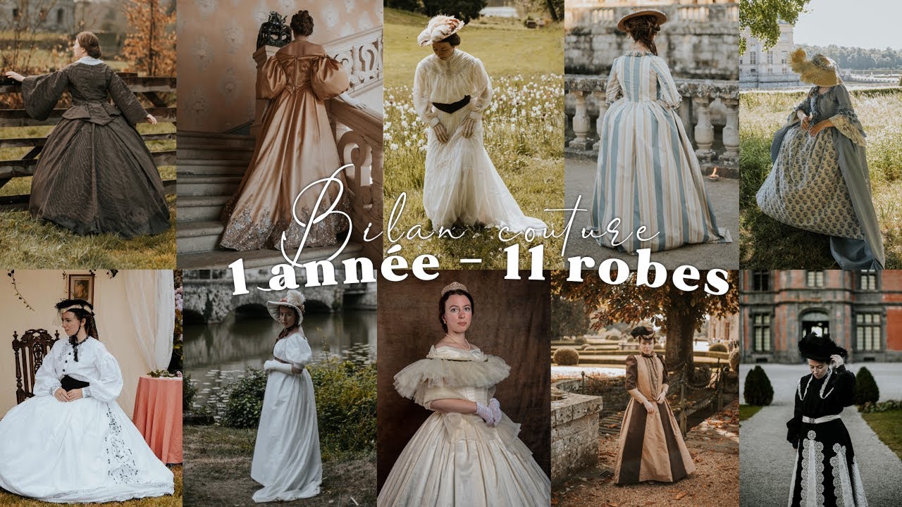 Bilan de ma première année de couture - 11 robes
