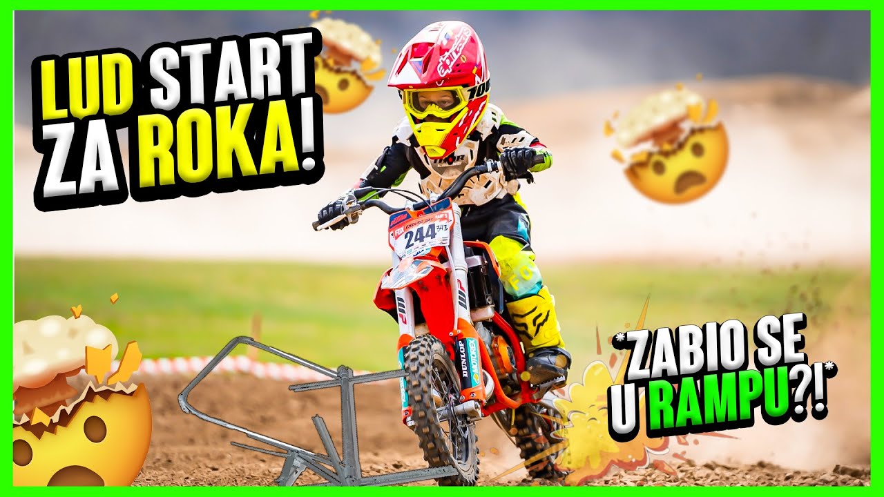 “Lud start za Roka – zabio se u rampu pa dao sve od sebe!