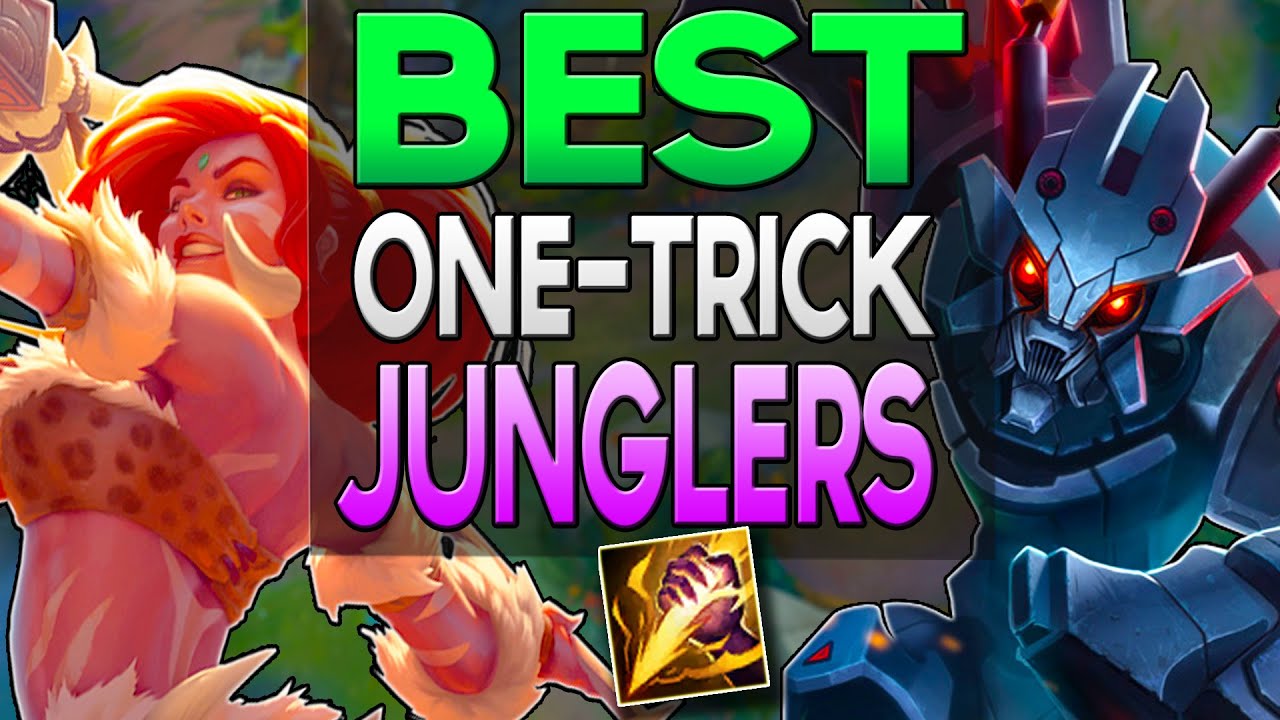 BEST JUNGLERS TO ONE-TRICK FOR FREELO - League of Legends