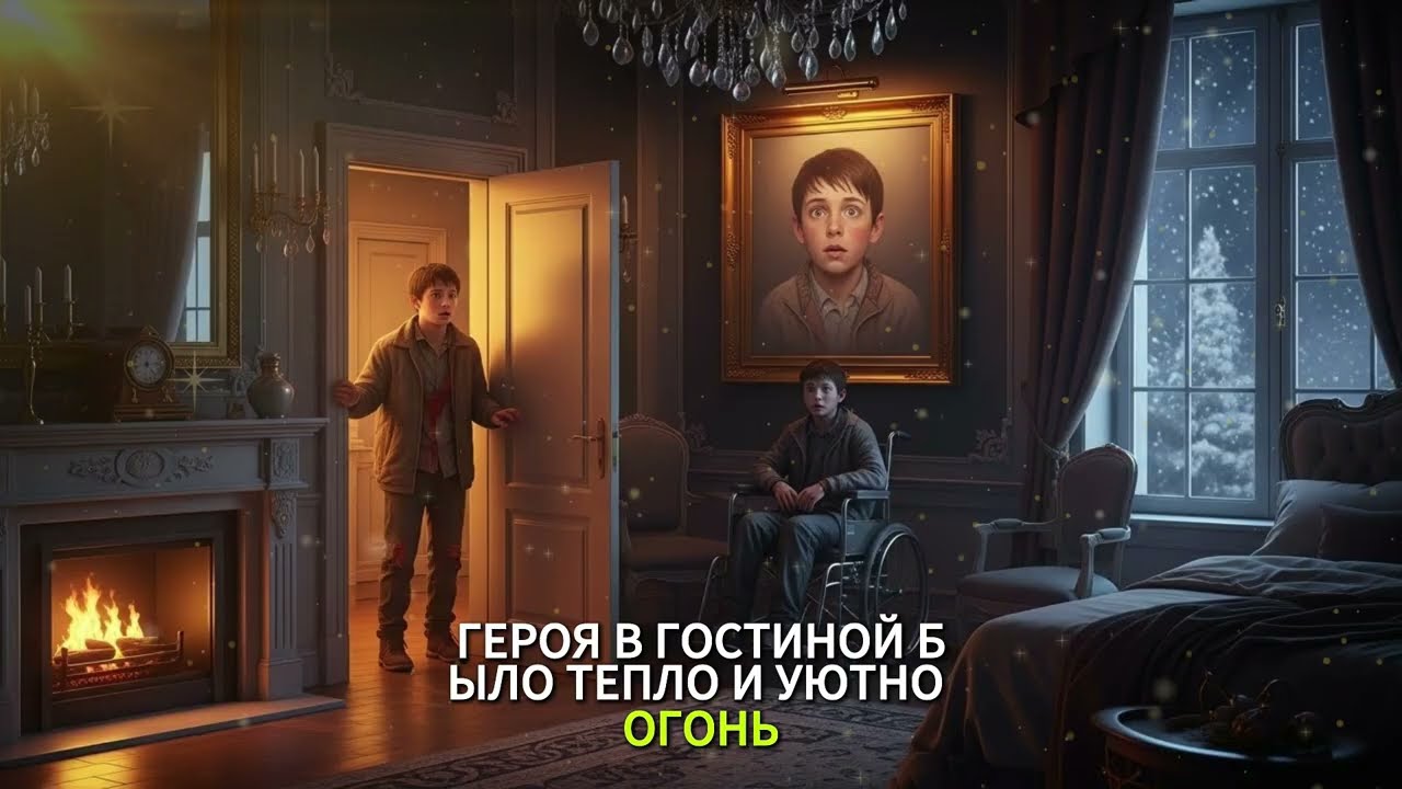 В рождественскую ночь бездомный мальчик пробрался в богатый дом — но одна дверь изменила всё