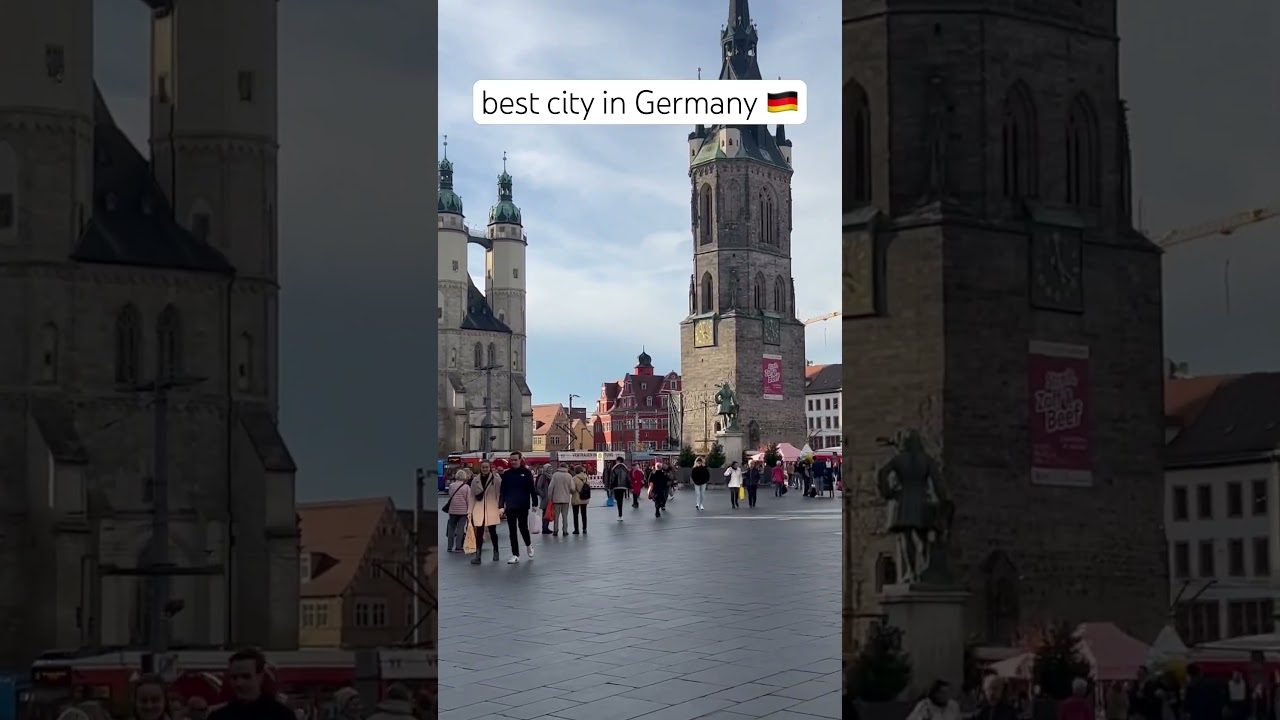 Best city in germany | Halle Saale #travel