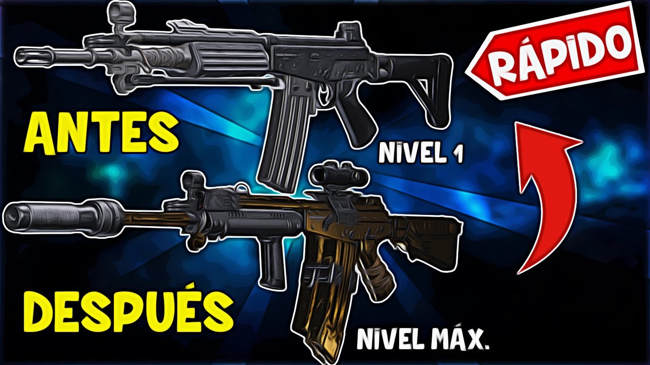 ✅Como SUBIR RÁPIDO las ARMAS en COLD WAR🔥 | Subir armas en ZOMBIES COLD WAR🚀