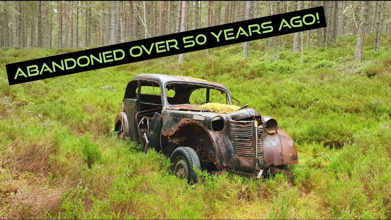 1930s Opel Olympia Left To Rot In The Wilderness
