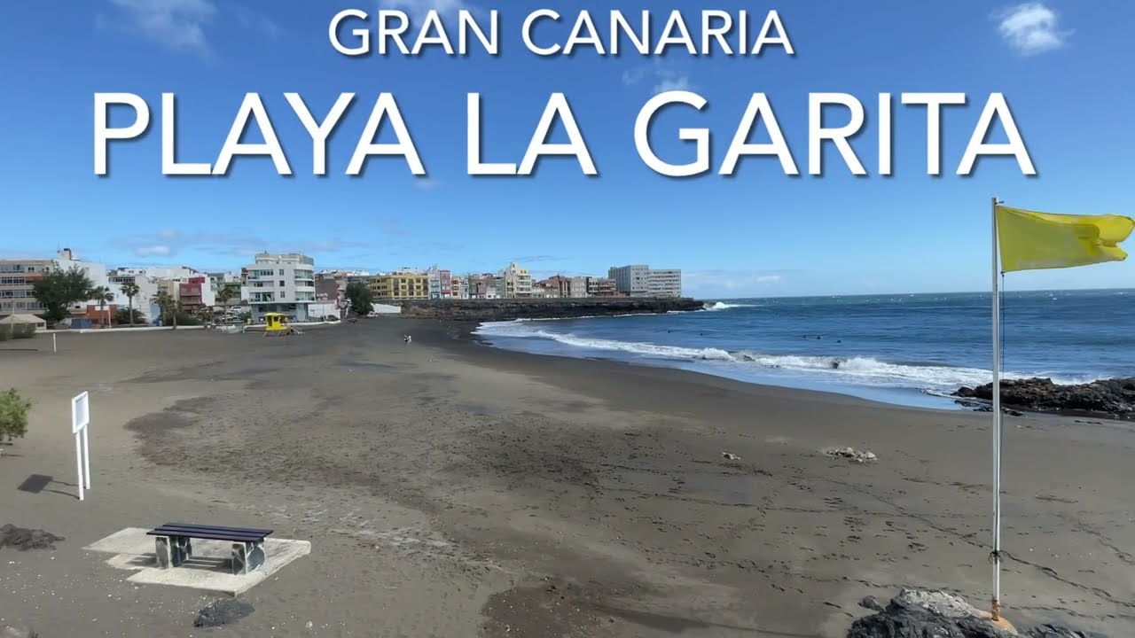 Playa De La Garita, Gran Canaria (4K)