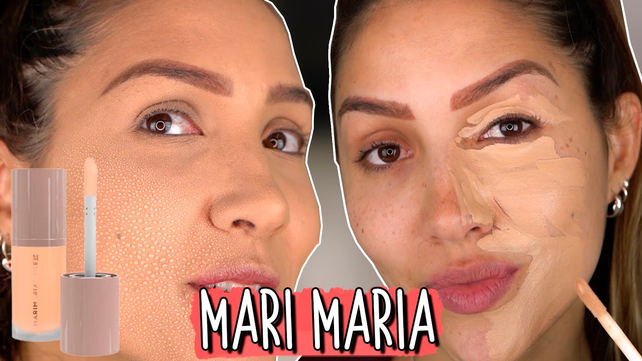 TESTEI a BASE da MARI MARIA | RESENHA VELVET SKIN
