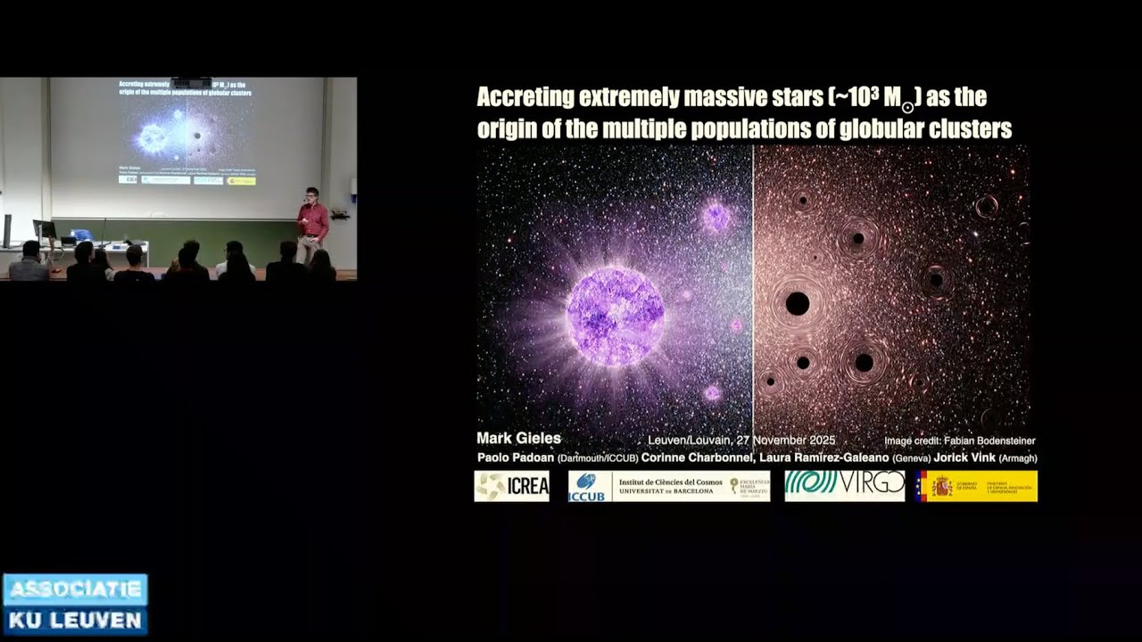 IvS Seminar: Mark Gieles (27/11/2025)