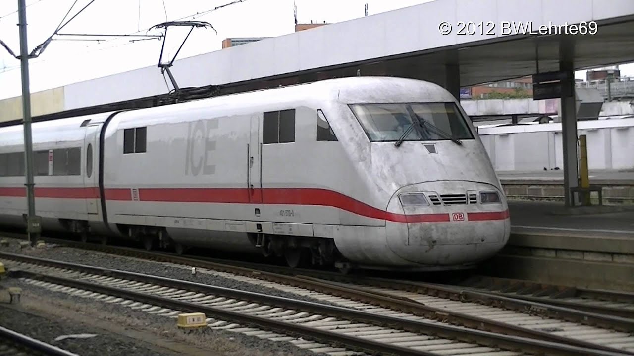 ICE- Züge in Hannover am 02.WMV