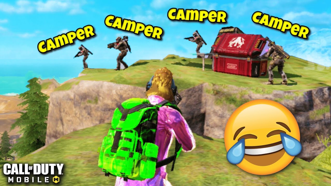 WORLD'S WORST CAMPERS!! 😂 | CALL OF DUTY MOBILE | SOLO VS SQUADS