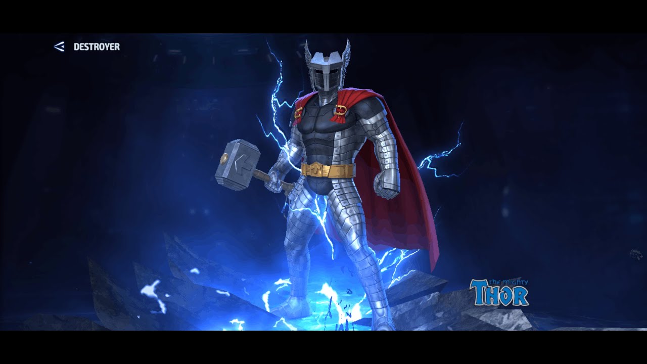 Mighty Thor DESTROYER Showcase: WBL/AB/AC/TLB