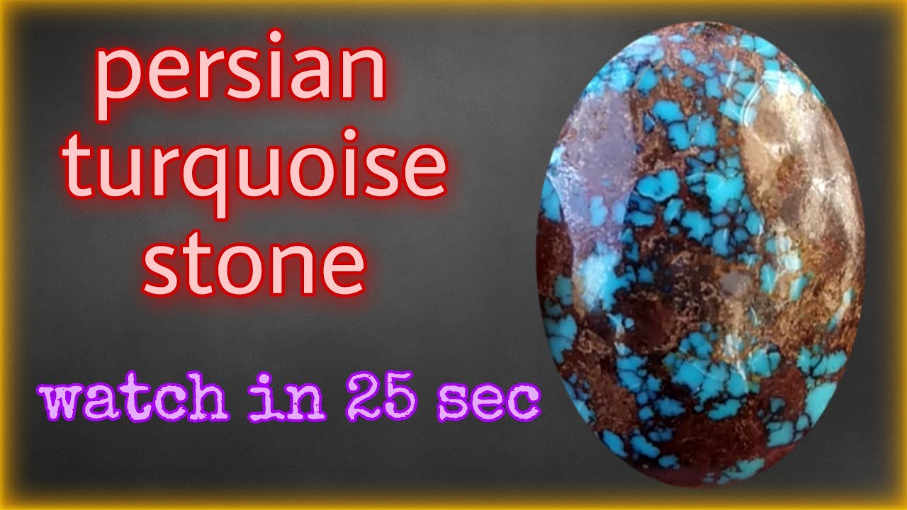 real persian turquoise stone ,batu pirus persia