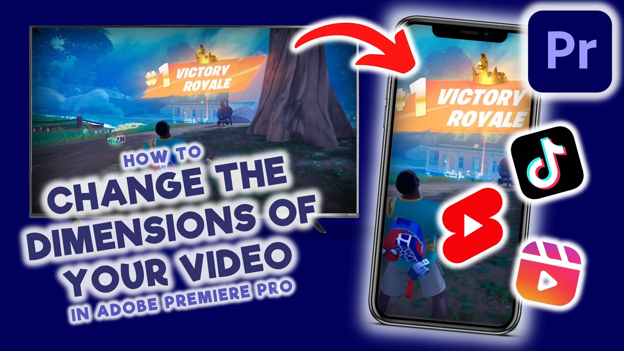How to Change the Dimensions of Your Video in Adobe Premiere Pro | #cadillacartoonz