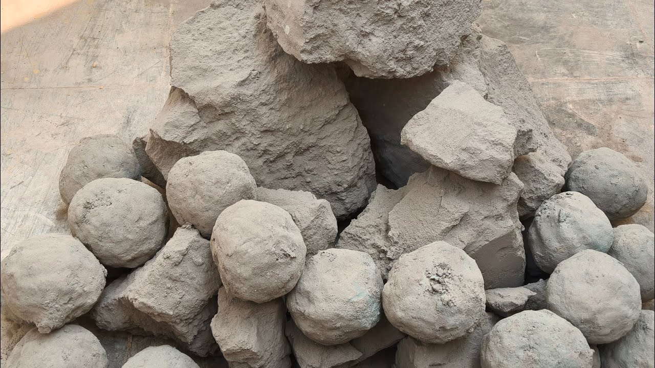 ASMR - pure cement texture floor crumbling big chunks soft dusty satisfying 🩷✨
