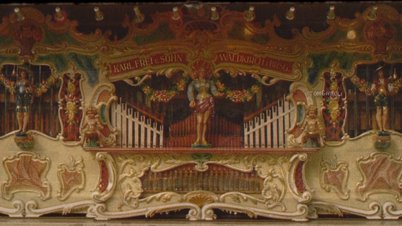 Alte Kameraden (Old Comrades)  Carl Frei 125 Keyless Concert Organ