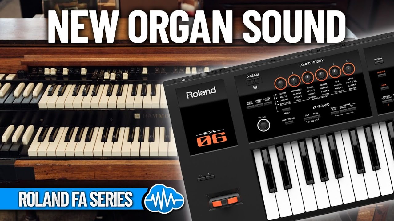 ROLAND FA SERIES ► SUPERNATURAL B3 ORGAN ♫ 51 Hammond Sounds