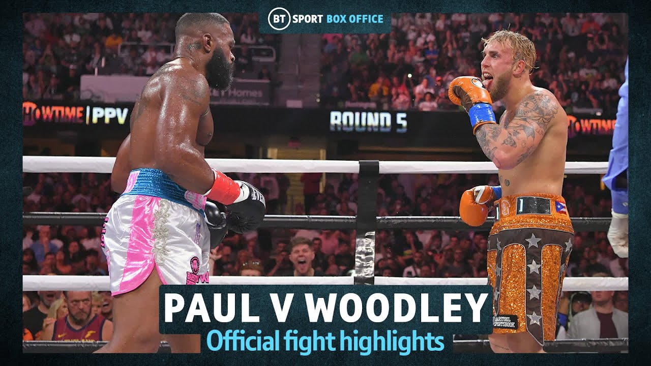 Jake Paul v Tyron Woodley | Official Fight Highlights