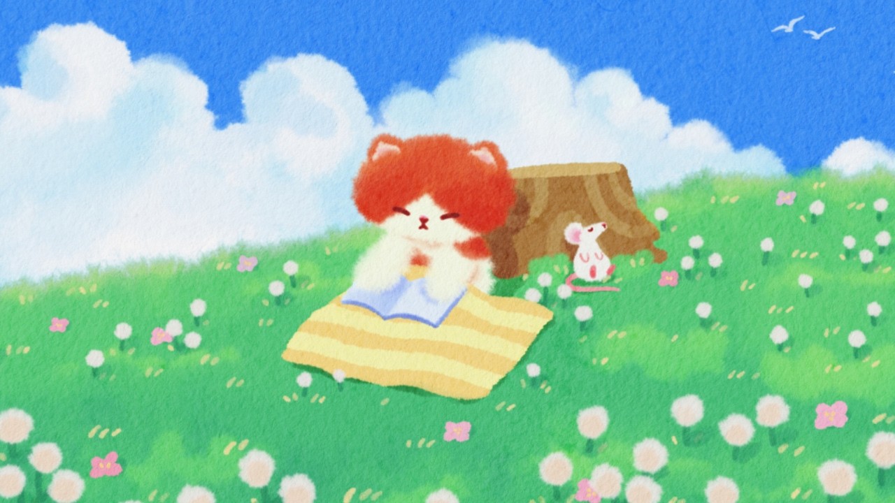 A cozy place to rest 🍃🌼 Gentle springtime lofi piano mix [relax, study, sleep]