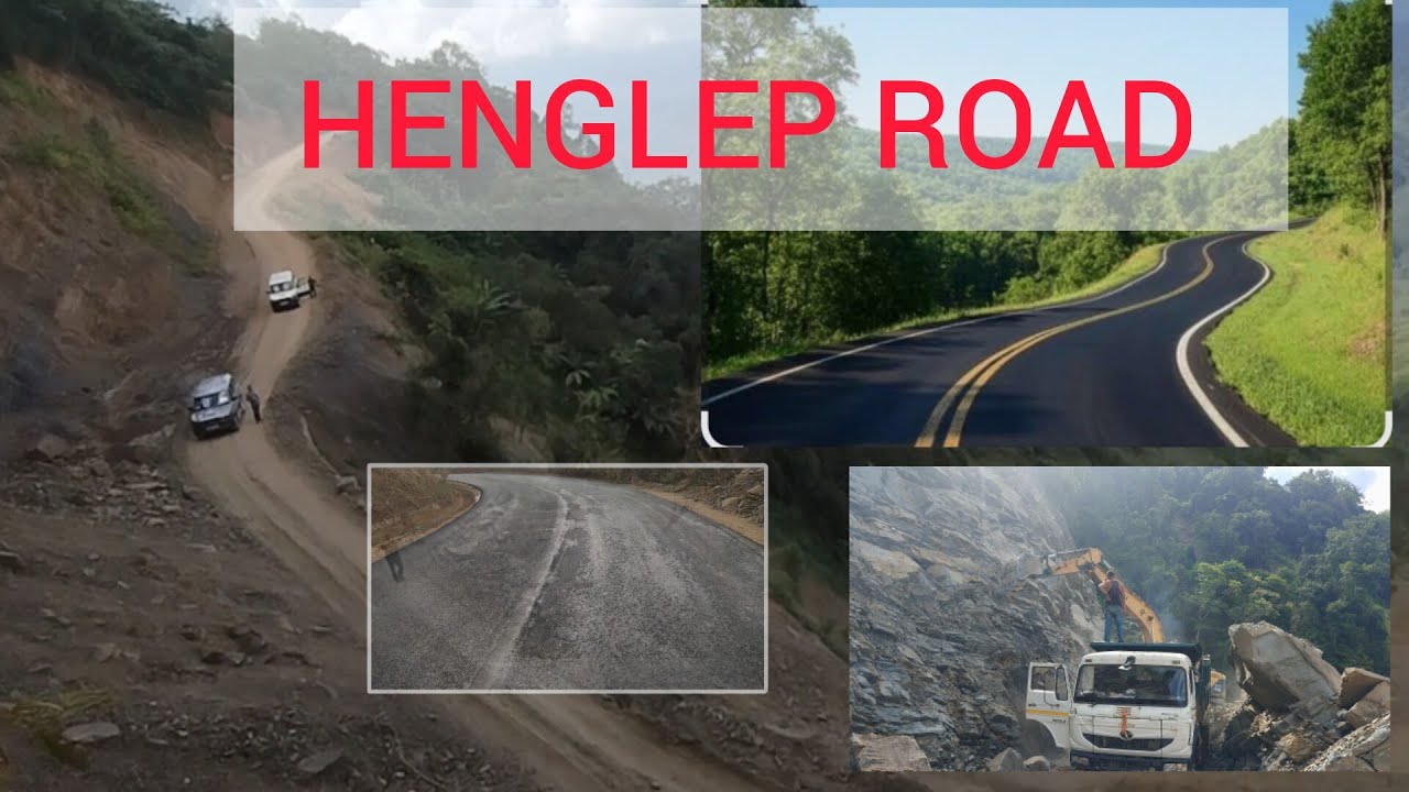 HENGLEP ROAD CUTTING A DIA AGIMNEI LOI MUN KHAT AHI TAI🙊😱