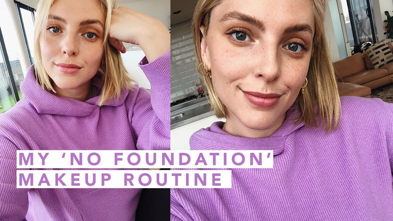 MY NO-FOUNDATION MAKEUP ROUTINE | Estée Lalonde