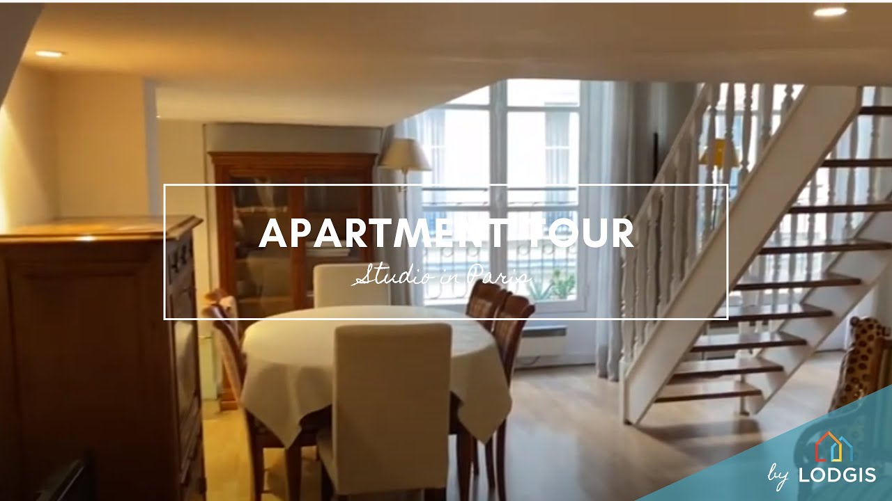 Apartment Tour // Furnished  35m2 in Paris – Ref : 20414727