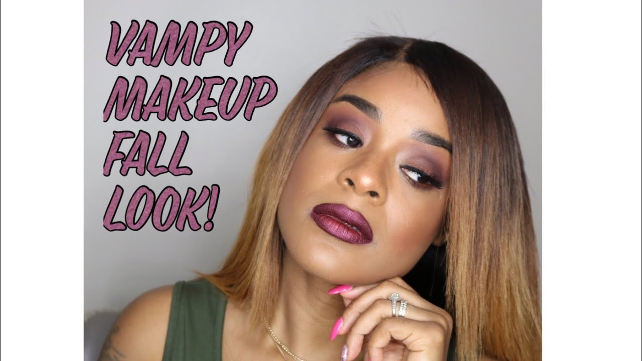Vampy Makeup Fall Look!