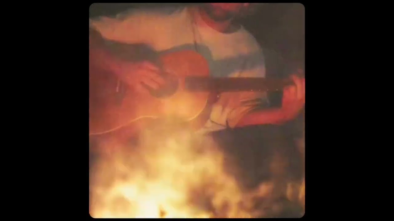 Bonfire vibes #bonfire #camping #guitar #songwrite