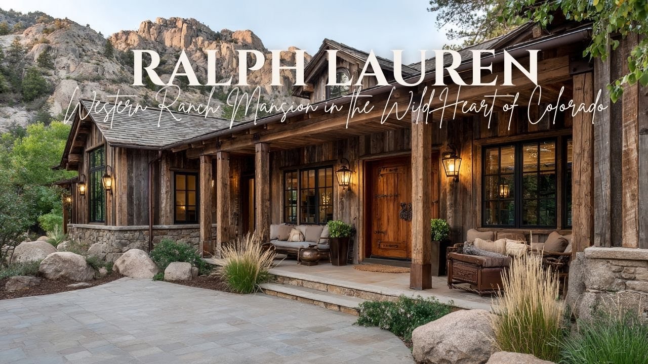 Ralph Lauren’s Western Ranch Mansion in the Wild Heart of Colorado