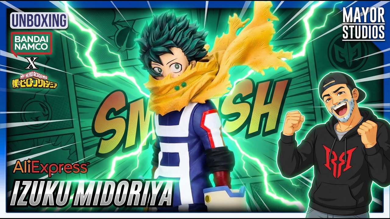 Izuku Midoriya | My Hero Academia | by Banpresto! Unboxing y Review #aliexpress