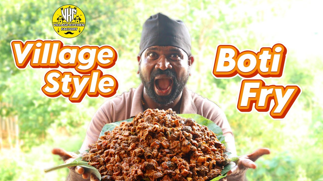 Beef Boti Fry | Beef Recipes | Village Kitchen Factory | VKF