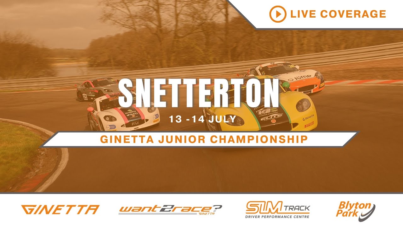 2024 Ginetta Junior Championship | Snetterton | Round 14 | LIVE