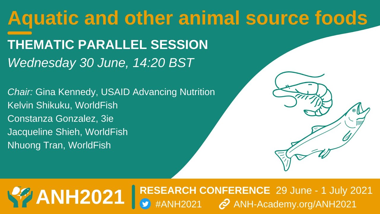 ANH2021: Aquatic and animal source foods