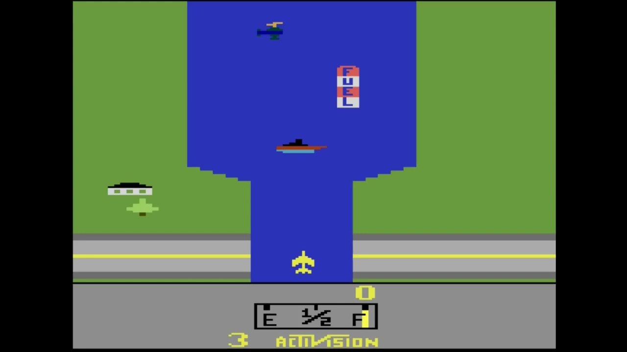 Top 8 dos mais jogados do Atari