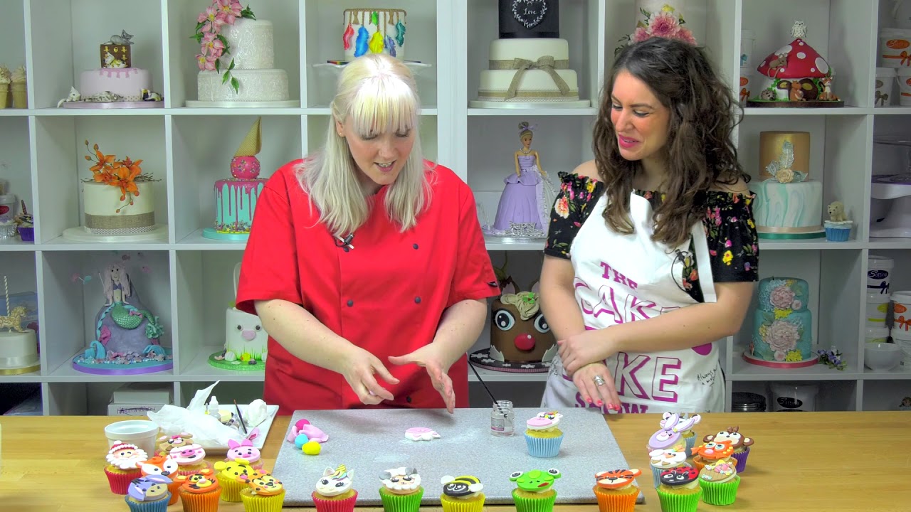 Making Animal Cupcake Toppers With Despina From The Cake & Bake Show