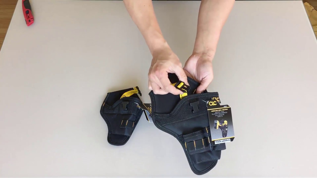 Распаковка чехлов для дрелей и ударных гайковертов из кожи