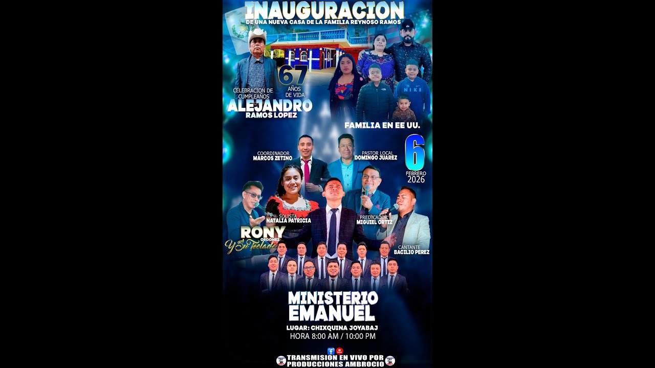 #DESDE_CHIXQUINA‼️CELEBRACION DE CUMPLEAÑOS 67 AÑOS DE VIDA DEL HERMANO ALEJANDRO RAMOS LOPEZ