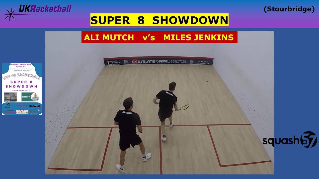 2025 Super8: Ali Mutch v's Miles Jenkins