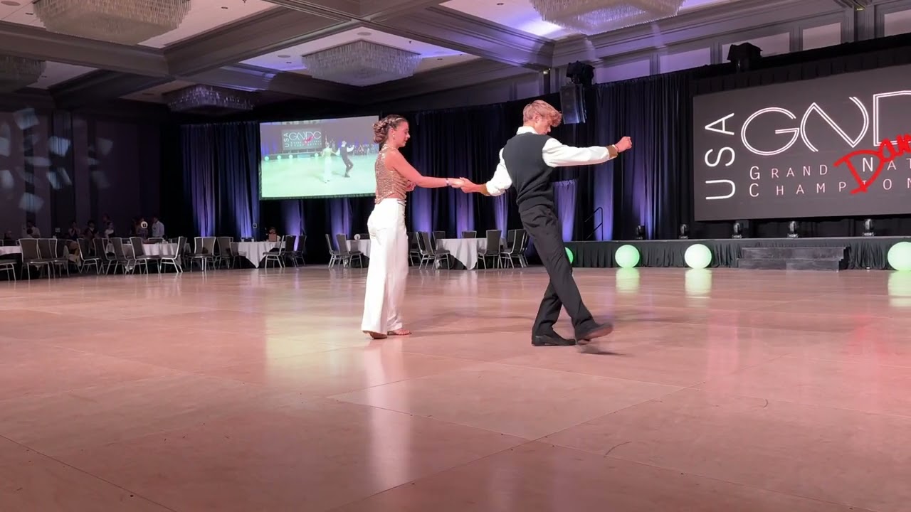 GNDC 2025 Jr Shag  Connor Sanders & Maggie Jackson