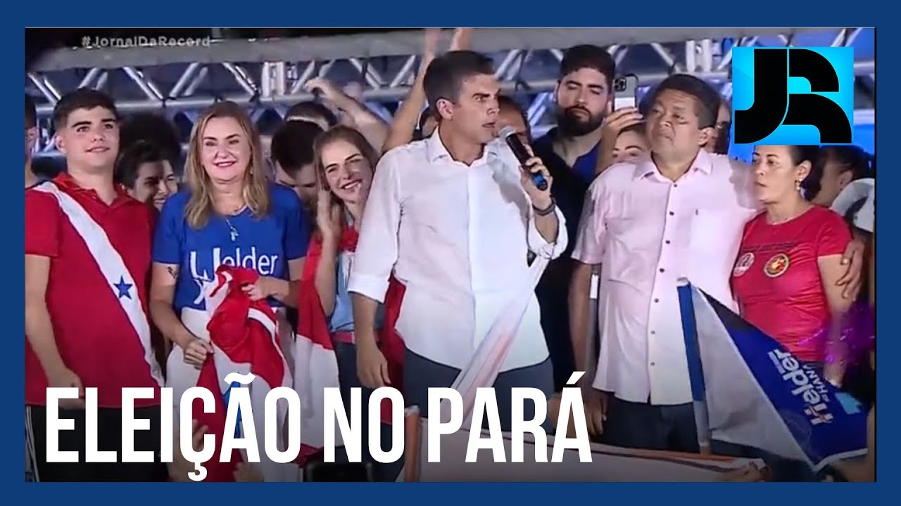 Helder Barbalho é reeleito governador do Pará com mais de 70% dos votos