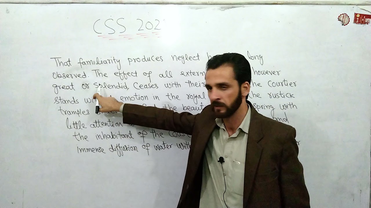 CSS 2021 English Precis and Composition- Punctuation - solved and discussed