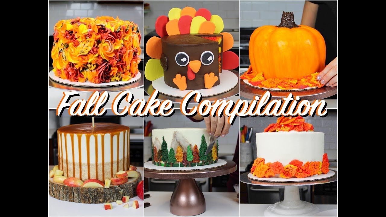 Fall Cake Compilation | CHELSWEETS