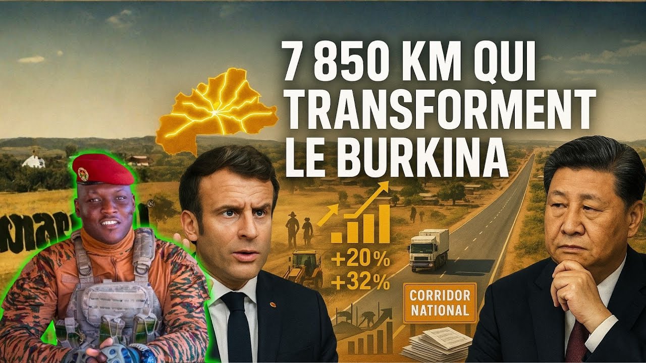 7 850 km en 5 ans : le plan d’Ibrahim Traoré qui inquiète Washington et Paris !