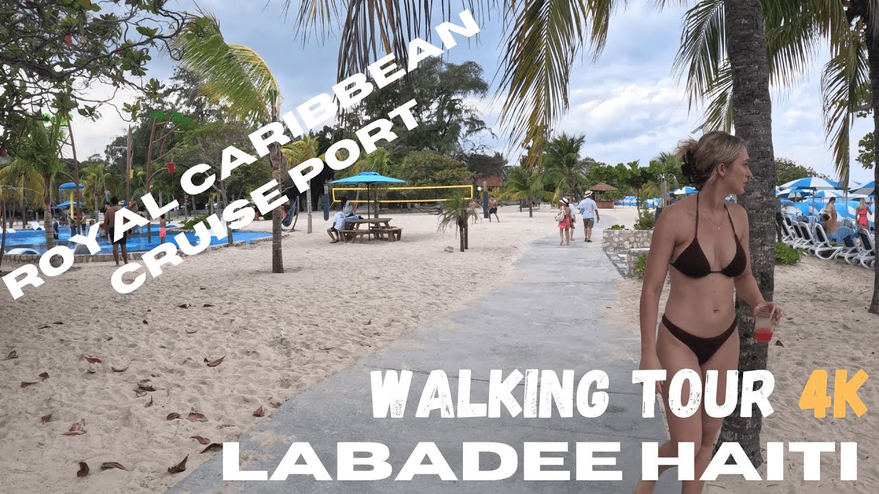 Labadee Haiti Royal Caribbean Cruise Port Beach - Walk Through Tour